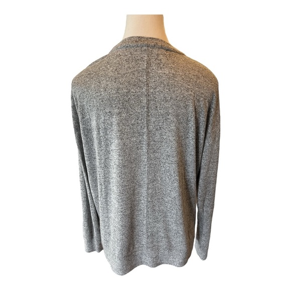 EUC Rails Iggy Top Melange Grey Sz L Soft Casual Versatile Minimalist Classic - Picture 4 of 6